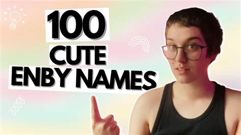 100 CUTE Non-Binary Names - YouTube