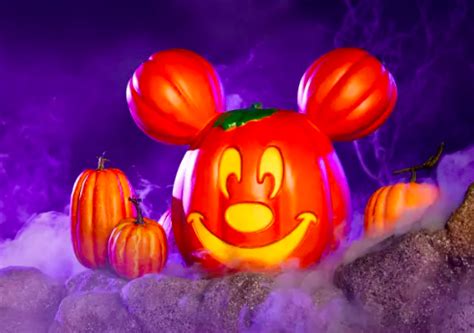 DisneyParks Halloween 2022 Mickey Mouse Light-Up Jack-o'-Lantern ...