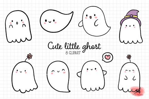 Cute Ghost Clipart