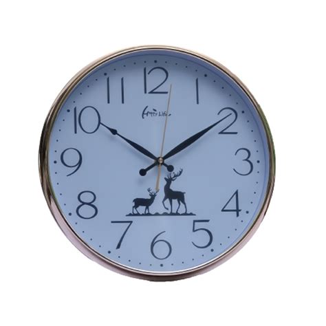 BATTERY POWERED CLASSY WALL CLOCK (5815-WC) – shimmer.lk