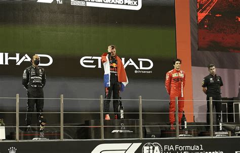 2021 Abu Dhabi GP Podium : r/formuladank