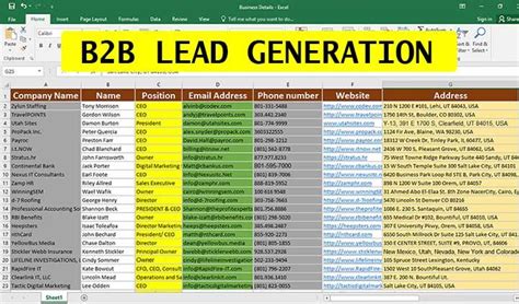 b2b lead generation | Lead generation, Generation, Online marketing