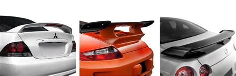 Here You'll Find Out How to Choose a Car Spoiler - All About Custom Car Parts & Accessories