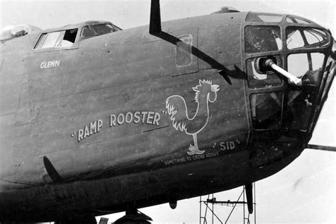 B-24 Liberator Ramp Rooster Nose Art 308th Bomb Group | World War Photos