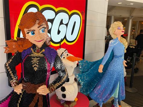 Frozen 2 LEGO Display Materializes in Disney Springs | Chip and Company