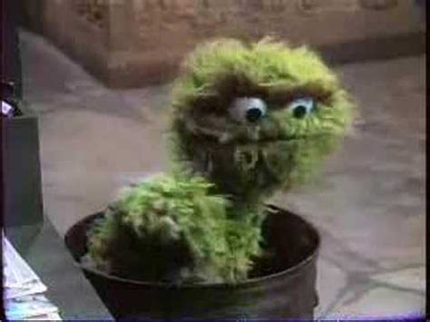 Sesame Street - Oscar walks in his trashcan - YouTube