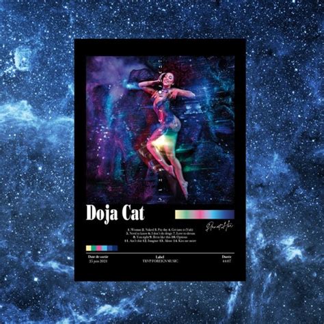 Doja Cat Album Poster Planet Her - Etsy