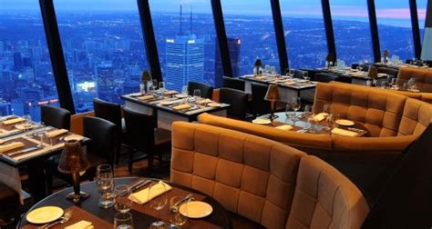 Dining at the CN Tower in Toronto