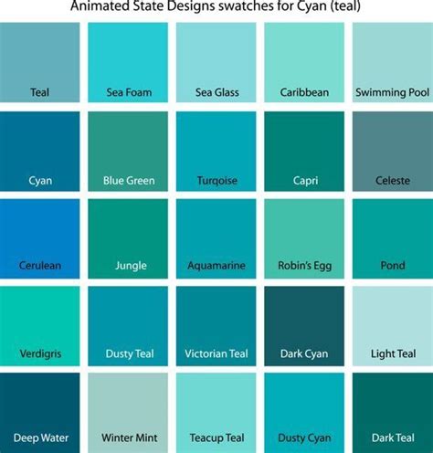 Color Swatches for Cyan, Yellow, Yellow-Green and Green | Best bedroom paint colors, Bedroom ...