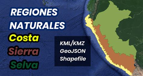 GEO GPS PERÚ: Mapa de Regiones Naturales ( Costa - Sierra - Selva ...