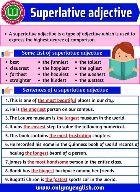 10 Examples Of Superlative Adjective Sentences Englishteachoo | Images ...