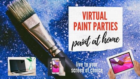 Virtual Paint Party FAQs I Heart for Art