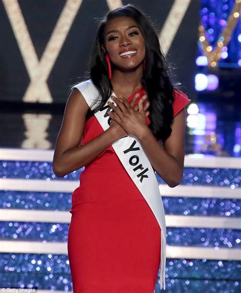 Outrage that Miss America winner Nia Franklin is from North Carolina | Daily Mail Online