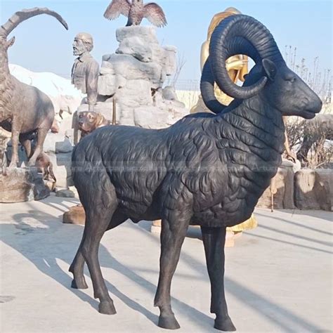 Bighorn Sheep Bronze Sculpture