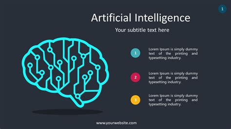 Free Artificial Intelligence Slides Powerpoint Template | Inteligência artificial