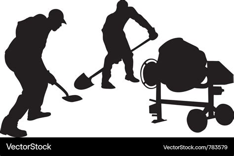 Construction Worker Silhouette Vector : 15 Construction Workers Silhouette Vector Download ...