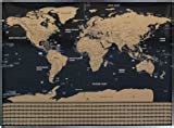 Maps International Scratch the World® Travel Map - Scratch Off World Map Poster with Tube- Most ...
