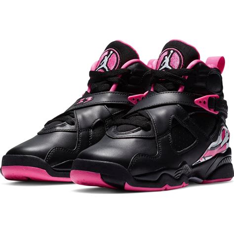 Sneakers Release- Air Jordan 8 Retro “Pinksicle” Black/Pink Girls’ Shoe