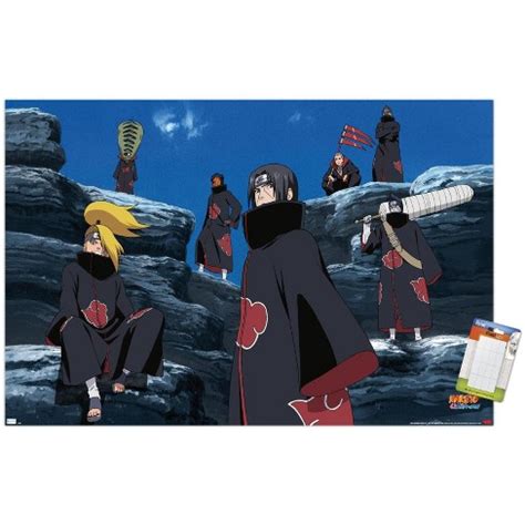 Trends International Naruto Shippuden - Akatsuki Unframed Wall Poster Prints : Target