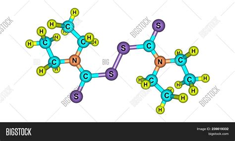 Disulfiram Molecular Image & Photo (Free Trial) | Bigstock