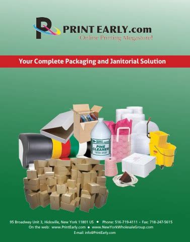 Packaging & Janitorial Catalog