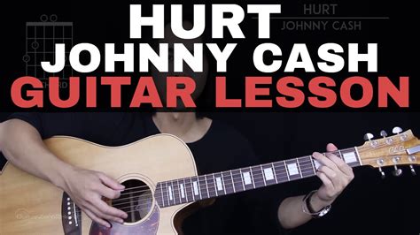 Hurt Guitar Tutorial - Johnny Cash Guitar Lesson 🎸 |Tabs + Easy Chords + Guitar Cover| - YouTube