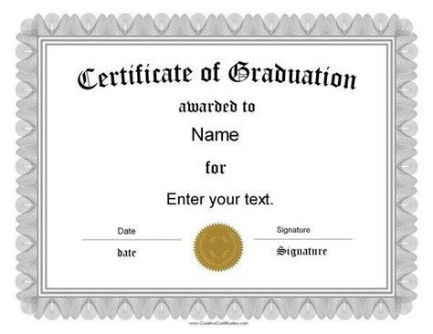 certificate of graduation awarded to celeste mutumburanzou for ...