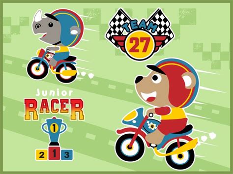 Bear Motorcycle Vector Images (over 500)