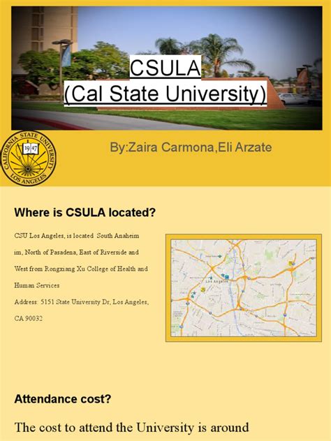 Csula | PDF | Cost Of Living | Student Financial Aid In The United States