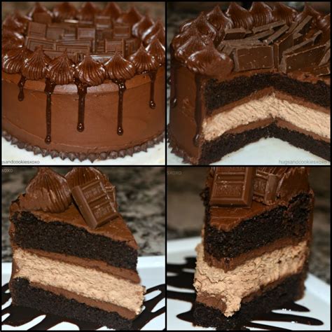 Hershey's Black Out Candy Bar Cake