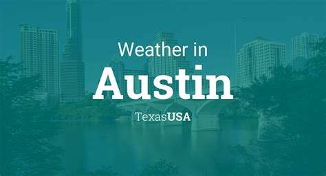 Weather for Austin, Texas, USA