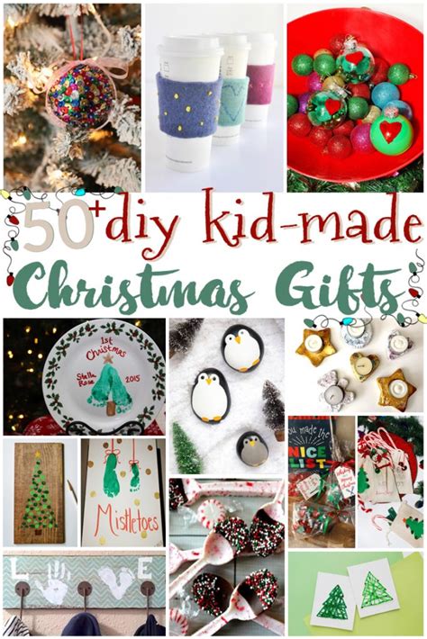 50+ DIY Kid Made Christmas Gifts - For the Love of Food