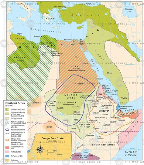 In the early 19th century, Northeast Africa largely comprised a motley ...