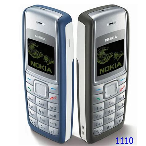 Original Unlocked Nokia 1110 1110i GSM 2G Refurbished Cheap Good ...