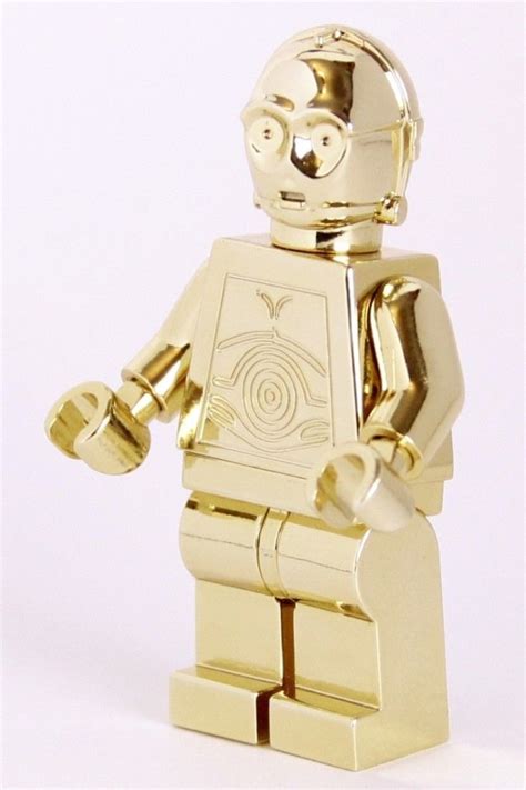 The LEGO Group has already created gold C-3PO minifigures