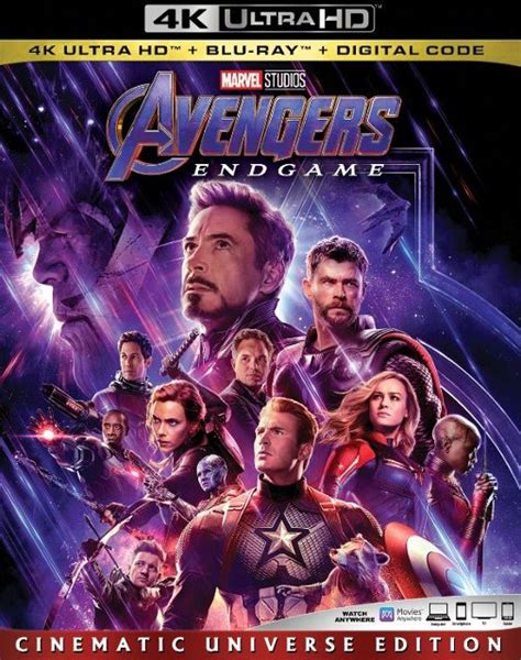 Avengers: Endgame [Includes Digital Copy] [4K Ultra HD Blu-ray/Blu-ray ...