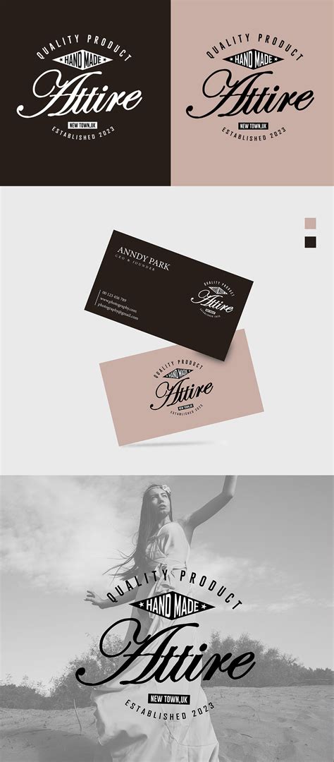 Clothing Vintage Logo Design on Behance