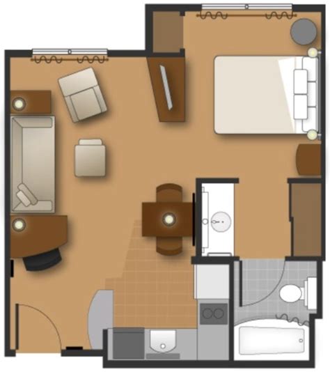 Residence Inn 2 Bedroom Floor Plan - floorplans.click