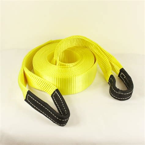 13 Tonne 10 Meter 4x4 Heavy Duty Recovery Winch Tow Snatch Strap Tow Rope Towing Off-road ...
