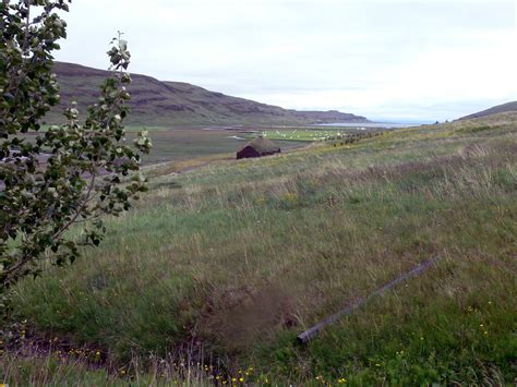 The surroundings by Erik the Red's original home in Iceland. Erik The ...