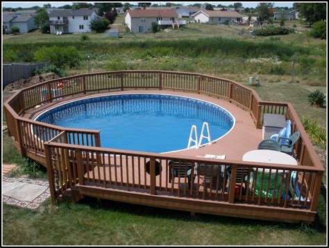 Decks Around Round Pools - Decks : Home Decorating Ideas #vPkNbmXk2Y