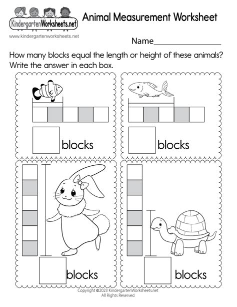 Free Printable Measurement Worksheets - Printable Form, Templates and Letter