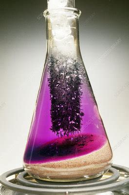 Iodine Sublimation - Stock Image - C002/7887 - Science Photo Library