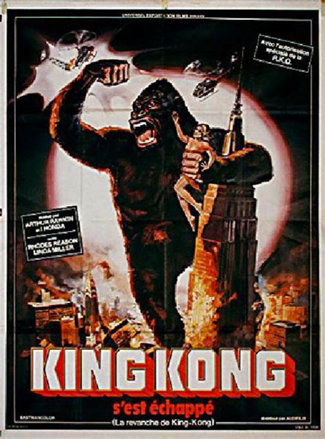 King Kong Escapes Original R1980s French Grande Movie Poster ...