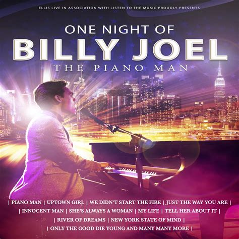 Tickets for One Night of Billy Joel - The Piano Man at Nottingham ...