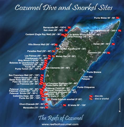 Introducir 99+ imagen cozumel marine park map - Abzlocal.mx