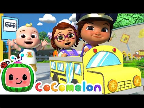 Wheels On The Bus (Playground Version) | CoComelon Nursery Rhymes ...