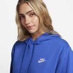 Nike Sportswear Club Fleece Pullove GAME ROYAL/GAME ROYAL/WHITE | www.unisport.dk