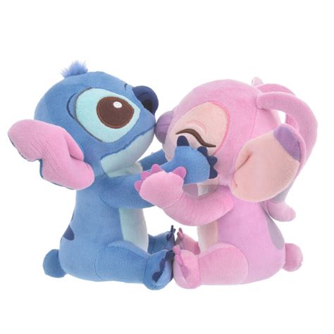 Plush Stitch and Angel Happy Hug Disney - Meccha Japan