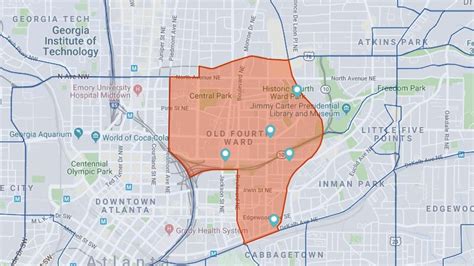 Old Fourth Ward Atlanta Explained Old Fourth Ward Map Tour, 52% OFF